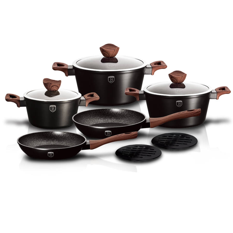 Berlinger Haus Ebony Rosewood Line 10 r�szes ed�nyk�szlet